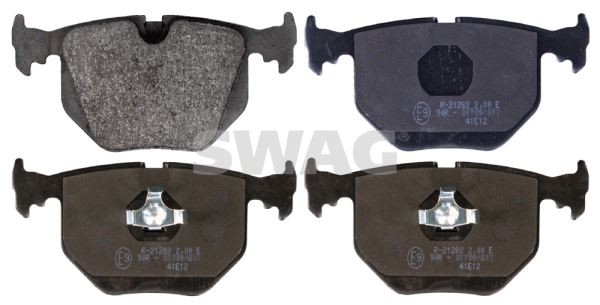 Kit de plaquettes de frein, frein à disque SWAG 20 11 6028