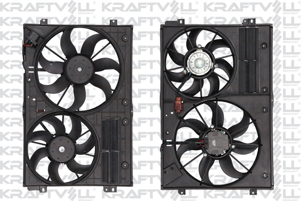 Ventilateur, refroidissement du moteur KRAFTVOLL GERMANY 08120073