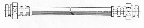 Flexible de frein CEF 510593