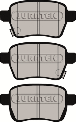 Kit de plaquettes de frein, frein à disque JURATEK JCP8070