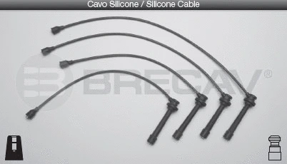 Kit de câbles d'allumage BRECAV 25.510