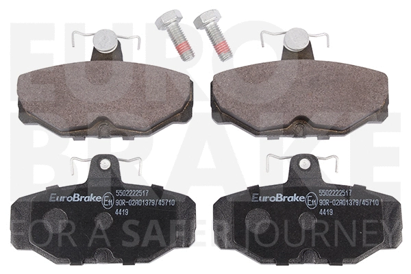 Kit de plaquettes de frein, frein à disque EUROBRAKE 5502222517