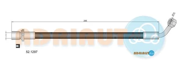 Flexible de frein ADRIAUTO 52.1297