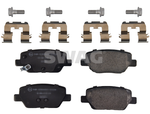 Kit de plaquettes de frein, frein à disque SWAG 33 10 1783