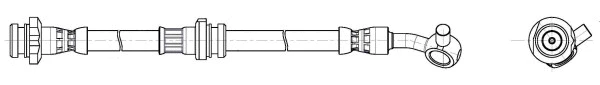 Flexible de frein CEF 515370