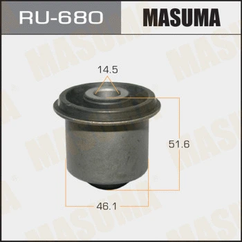 Suspension, bras de liaison MASUMA RU-680