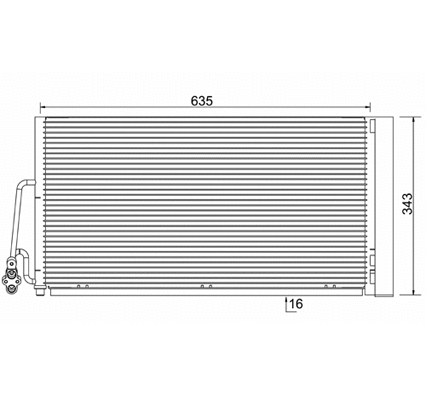 Condenseur, climatisation PowerMax 7110283
