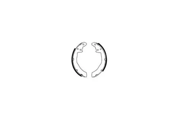 Jeu de mâchoires de frein E.T.F. 09-0101