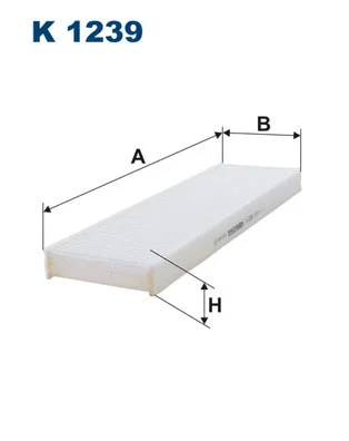 Filtre, air de l'habitacle FILTRON K 1239