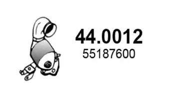 Catalyseur ASSO 44.0012