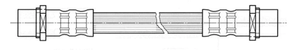 Flexible de frein CEF 511801