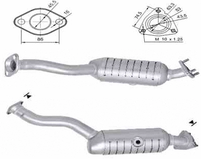 Catalyseur VEGAZ GmbH HOK-960