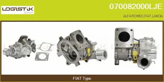 Turbocompresseur, suralimentation LGK 070082000LJE