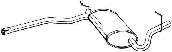 Silencieux central BOSAL 282-915