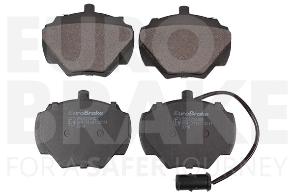 Kit de plaquettes de frein, frein à disque EUROBRAKE 5502224005