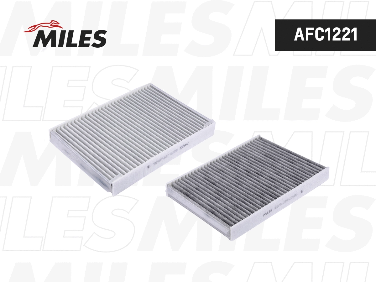 Filtre, air de l'habitacle MILES AFC1221