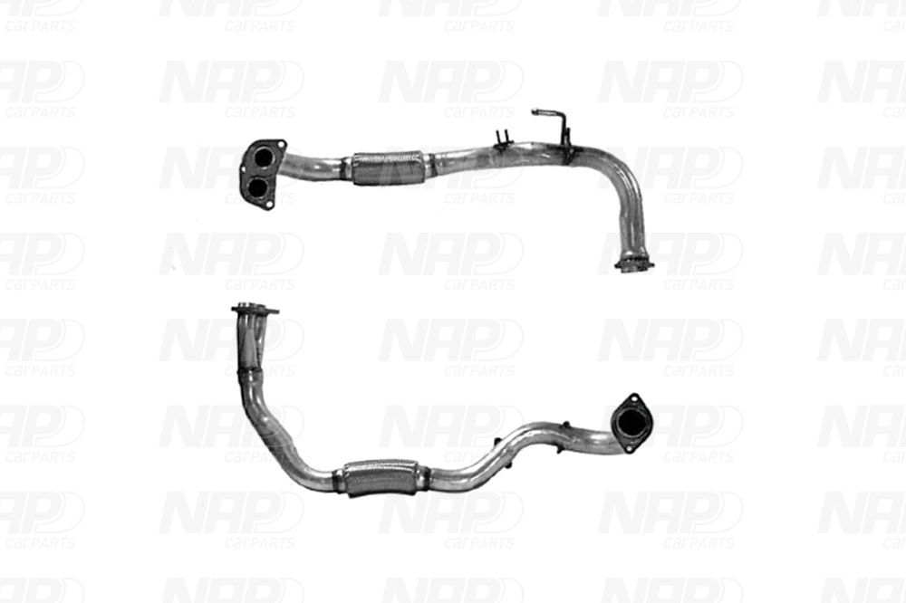 Tuyau d'échappement NAP carPARTS CAF10255