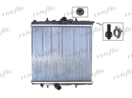 Radiateur, refroidissement du moteur FRIGAIR 0108.3034