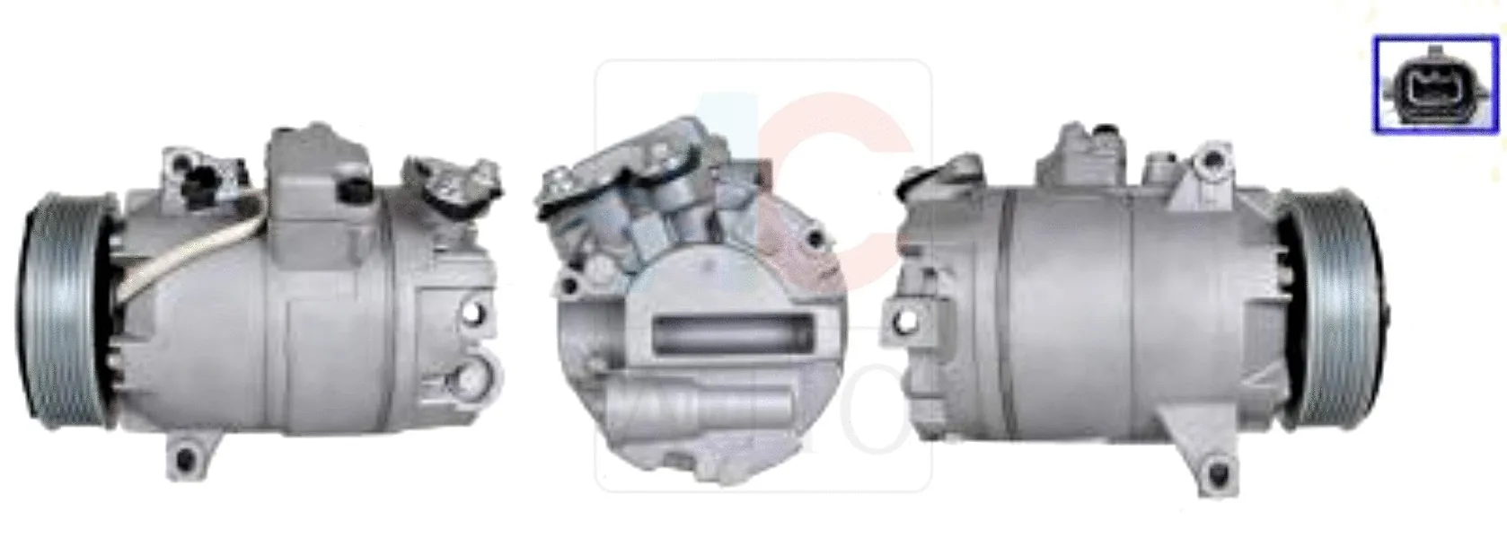 Compresseur, climatisation ACAUTO AC-01CL062