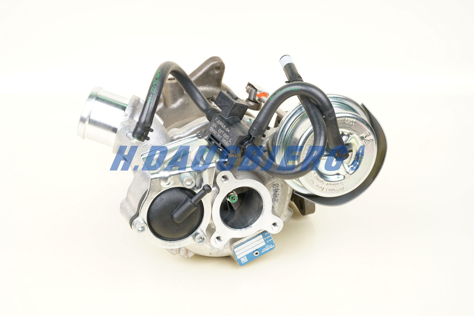 Turbocompresseur, suralimentation H. Daugbjerg 54399980123