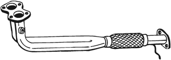 Tuyau d'échappement KLOKKERHOLM 823-833