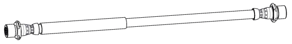 Tuyau d'embrayage CEF 514890