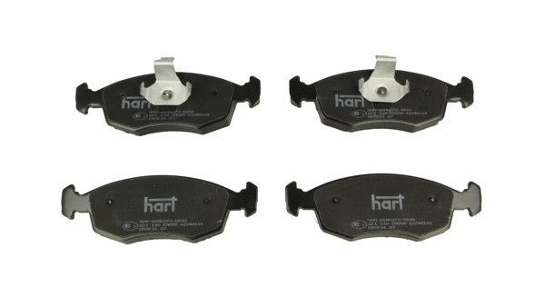 Kit de plaquettes de frein, frein à disque HART 221 110