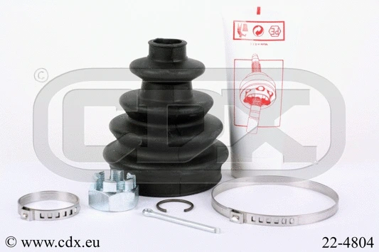 Jeu de joints-soufflets, arbre de commande CDX 22-4804
