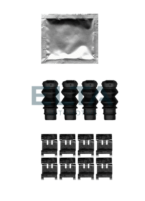 Kit d'accessoires, plaquette de frein à disque ELTA AUTOMOTIVE EA8775