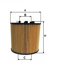 Filtre à huile SAMPIYON FILTER CE 1042 EX