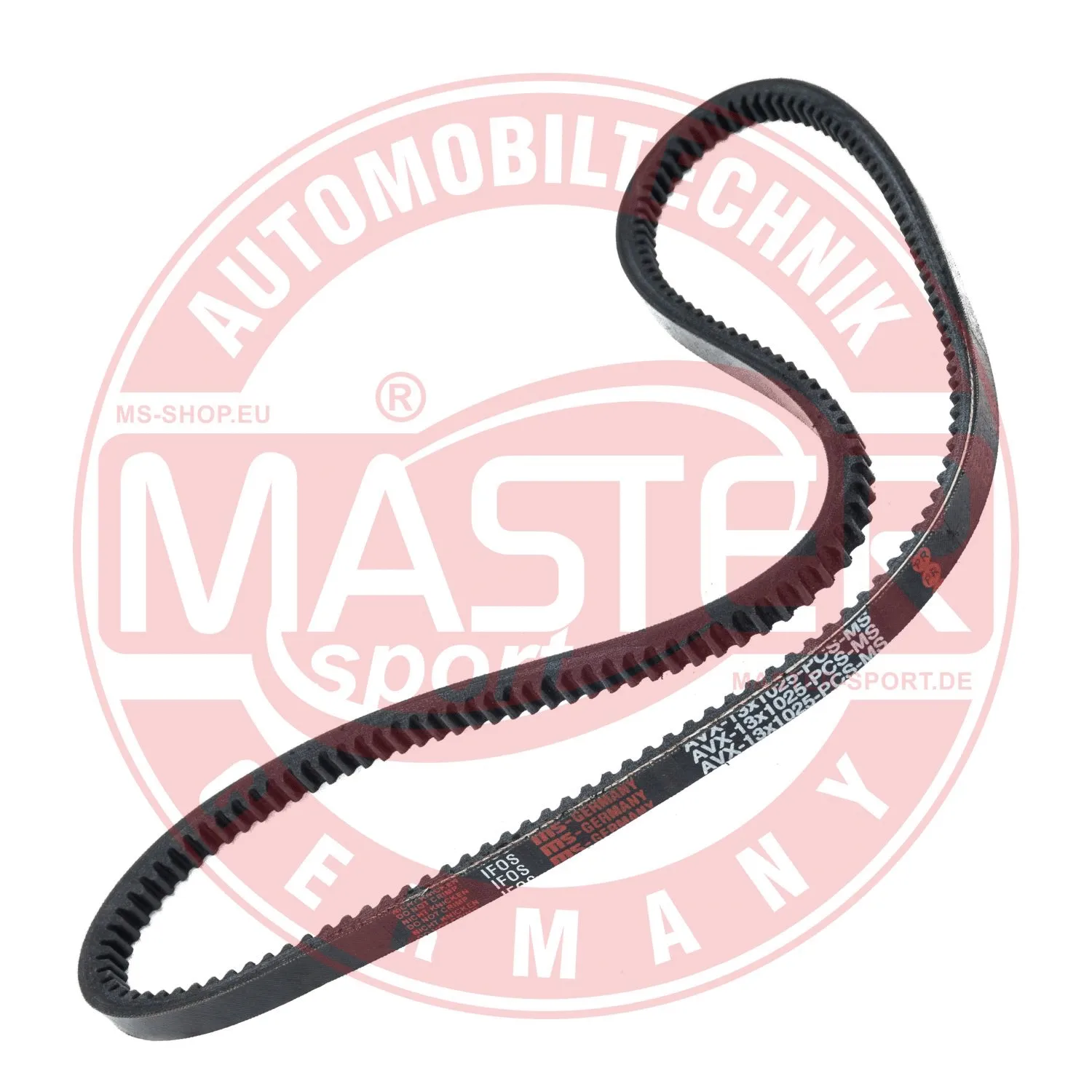 Courroie trapézoïdale MASTER-SPORT GERMANY AVX-13X1025-PCS-MS