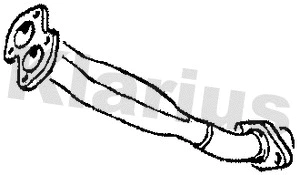 Tuyau d'échappement KLARIUS 110030