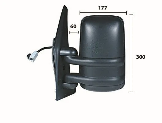 Rétroviseur extérieur SPILU 54329