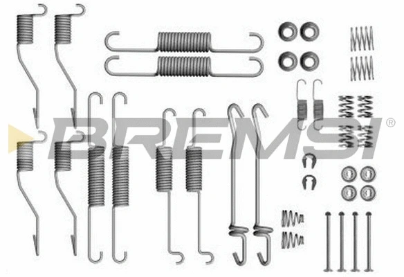 Kit d'accessoires, mâchoire de frein BREMSI SK0852