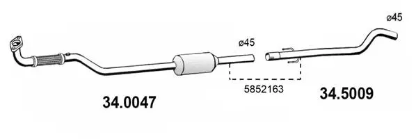 Catalyseur ASSO 34.0047