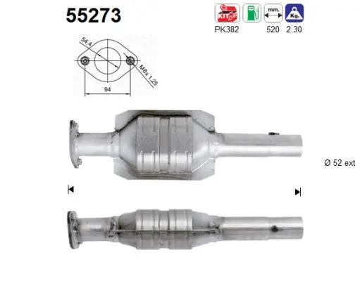 Catalyseur AS 55273