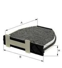 Filtre, air de l'habitacle UNIFLUX FILTERS XCK422