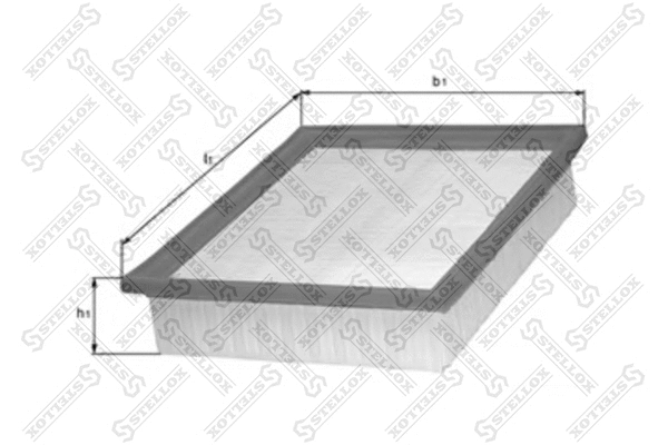 Filtre à air STELLOX 71-01030-SX