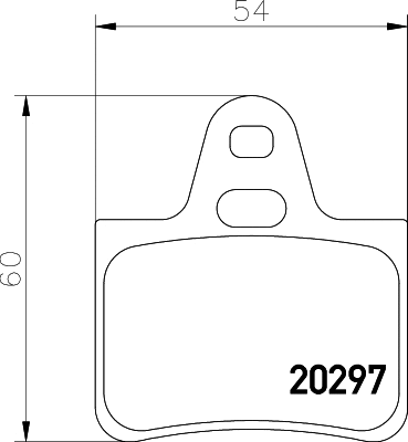 Kit de plaquettes de frein, frein à disque MINTEX MDB1077