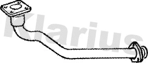 Tuyau d'échappement KLARIUS 301348
