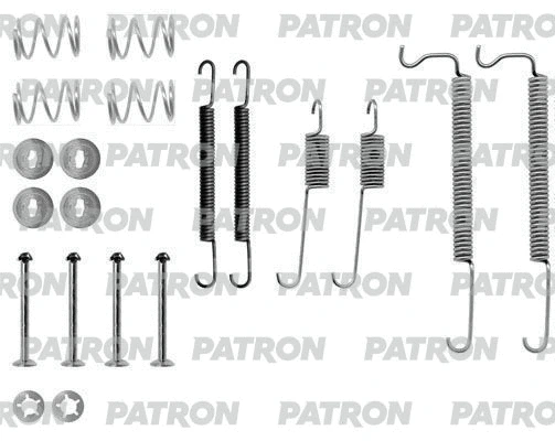 Kit d'accessoires, mâchoire de frein PATRON PSRK0029