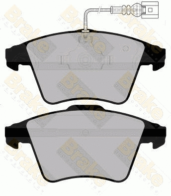 Kit de plaquettes de frein, frein à disque Brake ENGINEERING PA1570