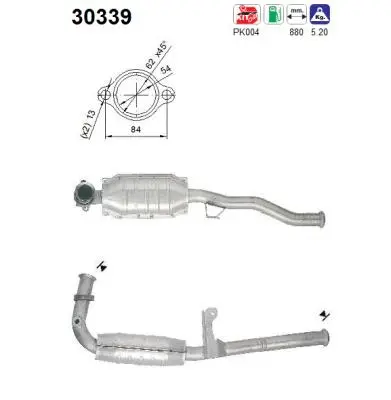 Catalyseur AS 30339