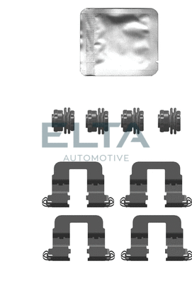 Kit d'accessoires, plaquette de frein à disque ELTA AUTOMOTIVE EA8892