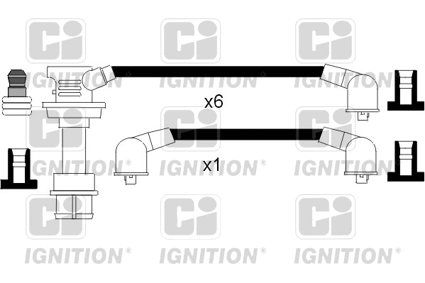 Kit de câbles d'allumage QUINTON HAZELL XC1058