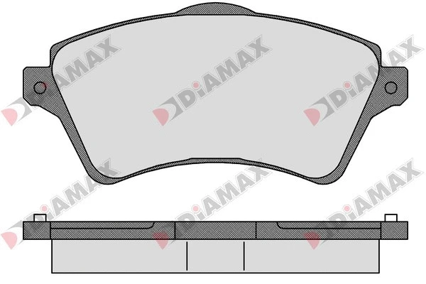 Kit de plaquettes de frein, frein à disque DIAMAX N09214