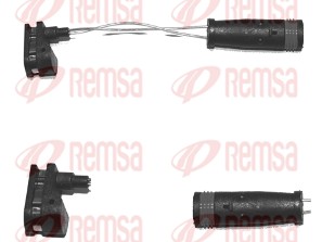 Contact d'avertissement, usure des plaquettes de frein REMSA 001096