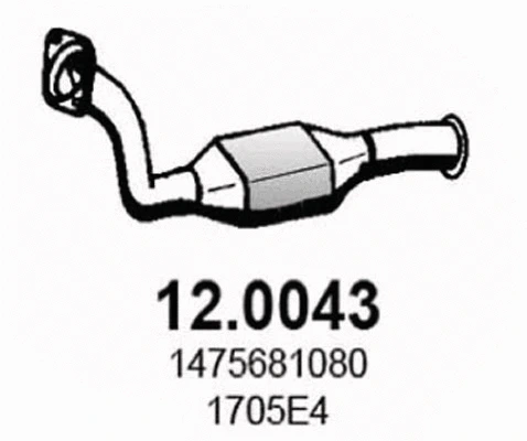 Catalyseur ASSO 12.0043