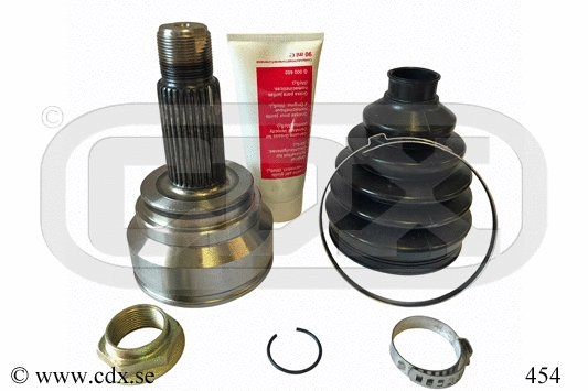 Jeu de joints, arbre de transmission CDX 454