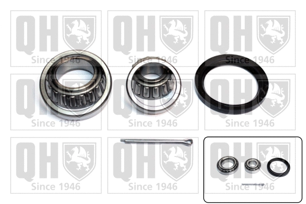Kit de roulements de roue QUINTON HAZELL QWB129C